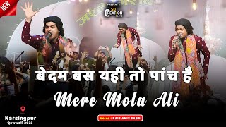 अली मौला अली मौला- Rais Anis Sabri | नरसिंहपुर मे लाखों की भीड़ ने तूफान मचाया | Narsinghpur Qawwali