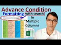 Advanced conditional formatting part - 3 | conditional formatting with multiple columns in excel