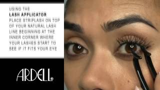 Ardell How to Apply Strip Lashes