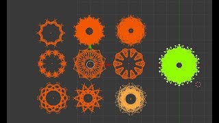 LIVENODING 773 / SV Alien Snowflakes Generator