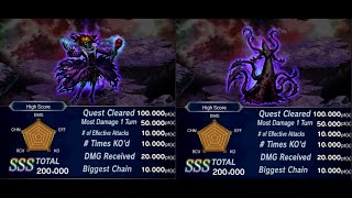 [FFBE]Dark Vision #28 All Sub Boss:Perfect Score