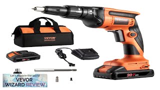 VEVOR Drywall Screw Gun 20V Max Drywall Screwgun 4200RPM Brushless Cordless Drywall Review