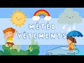 Météo et vêtements - Vocabulaire français