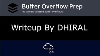 Buffer overflow 1 - TryHackMe
