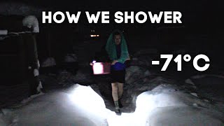 How Do We Shower at -71°C (-95°F) | Yakut village, Siberia