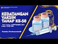 Kedatangan Vaksin Ke-50 di Bandara Soekarno Hatta. 6 September 2021