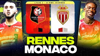🔴 RENNES - MONACO | Gros Choc au Roazhon Park ! ( srfc vs asm ) | LIGUE 1 - LIVE/DIRECT