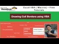 Excel Macro Tutorials - Draw borders using VBA