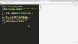 EP17 - Parse Server: Performing counts and contained queries