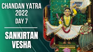 Sankirtan Vesha Theme | Chandan Yatra 2022 - Day 7 | ISKCON Chowpatty