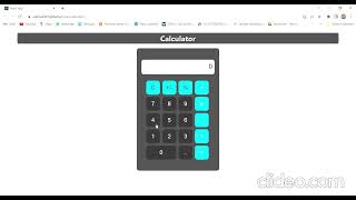 Calculator React Web Application - Coding Ninjas Skill Test
