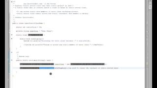 Java Interview Question And Answer Static Nested Class with static method in Java Explain