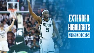 Samford at Michigan State | Extended Highlights | Big Ten Basketball | 11/19/2024