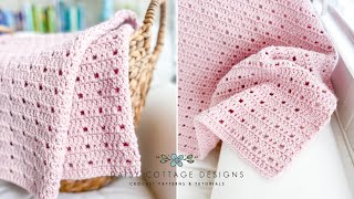 How to Make an Easy Crochet Baby Blanket