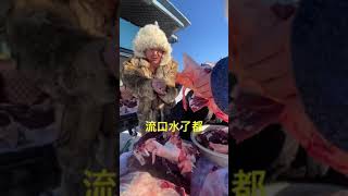 Enke invites friends to come and eat camel meat! [Enke] #Eating #Camping #Cooking Part006