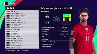 Qatar #fifa #worldcup2022 #efootball2023 PES 2021 #ps4 #ps5 #pc Patch Option File
