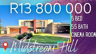 5 🛌 | 5.5 🛁 | R13 800 000 | Centurion | Midstream Hill Estate | Virtual Tour