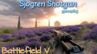 Battlefield 5 - Sjogren Shotgun gameplay (new support weapon ) - summer update