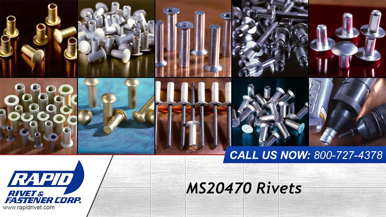 MS20470 Rivets - YouTube