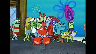 Mr krab fires everyone except clown