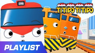 Titipo Song | Ten in the rail | Tayo the little bus | Train song