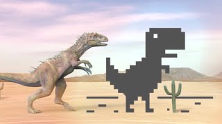 Chrome Dinosaur Game 3D (T-Rex Dino Runner) [Animation]