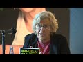 Carmena critica la situación de los demandantes de asilo