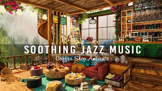 Jazz Relaxing Music in Cozy Coffee Shop Ambience ☕ Smooth Jazz Instrumental Music to Study