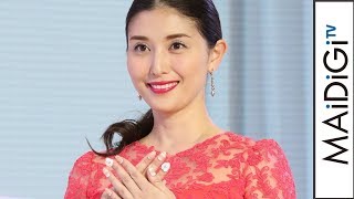 橋本マナミ、憧れのネイルクイーンに感激　「ネイルクイーン2017」授賞式