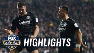 Luka Jovic's acrobatic goal doubles Frankfurt's lead over Dusseldorf | 2018-19 Bundesliga Highlights