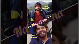 🤯Nagarjuna | body and age transformation | then vs now | #nagarjuna #tollywood #thenvsnow