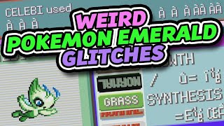 WEIRD Pokemon Emerald Glitches! (Clone Pokemon \u0026 Glitzer Popping!)