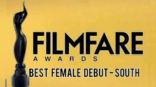 Filmfare Best Female Debut Award#filmfareawards#jyothika#sruthihassan #saipallavi#reshmika#samantha