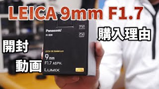 【こんなレンズを待っていた！】LEICA DG SUMMILUX 9mm  F1 7 ｜Panasonic｜超広角｜単焦点｜マイクロフォーサーズ｜