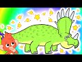 Club Baboo | Dinosaur ABC | Learn the Alphabet with 26 CARTOON DINOSAURS for children!