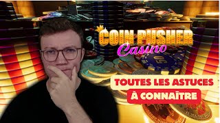 Coin Pusher Casino : Les astuces à connaître pour finir le jeu en mode difficile !