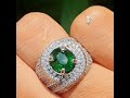 Batu Permata Natural Top Color Vivid Green Bottle Tsavorite Garnet 2.03 Ct MRI Lab Sertifikat