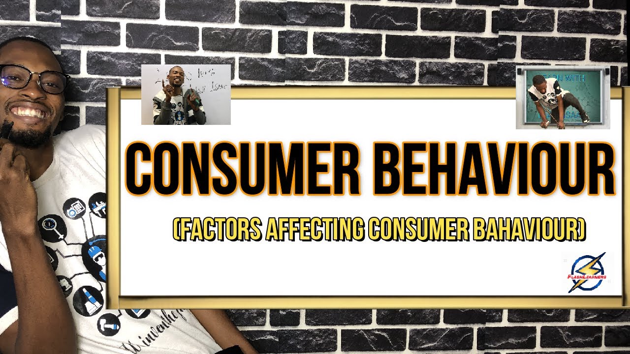 Factors Affecting Consumer Behaviour - YouTube