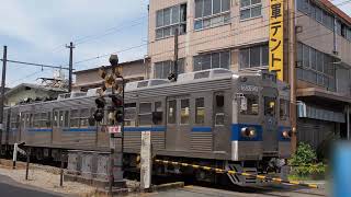 熊本電鉄6000形御代志行き@藤崎宮前→黒髪町（2022.05）