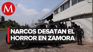 2 muertos y 18 detenidos por enfrentamiento en Zamora, Michoacán