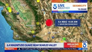 6.4 Magnitude Earthquake Rattles Southern California | KTLA 5 News Coverage