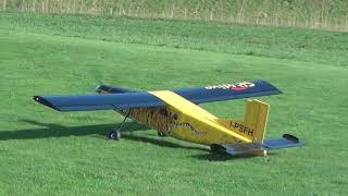 Pilatus PC 6 Big Tiger 12 Zellen, D- Power- Motor mit Ramoser- Prop, MfC- Sielenbach