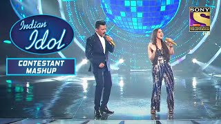 Aditya Narayan और Shanmukha ने अपने सुरों से Stage पर मचाया धमाल | Indian Idol | Contestant Mashup