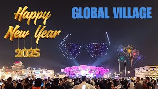 Global Village New Year’s Eve 2025: 7 Drone \u0026 Fireworks Shows in One Night