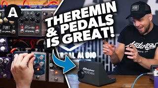 Stylophone Theremin - You Won't Believe How it Sounds Through a Pedalboard!