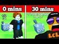 NOOB to HUGE Speedrun 30min CHALLENGE in Pets GO