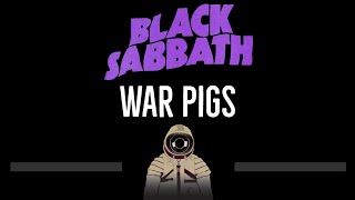 Black Sabbath • War Pigs (CC) 🎤 [Karaoke] [Instrumental Lyrics]