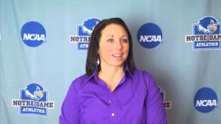 Head Coach Katie Hine | Urbana Post Game Urbana 86 - NDC 80