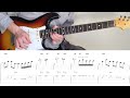 crazy train guitar solo cover with tabs u0026 chords