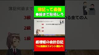 簿記●級まで絶対取れ 簿記●級が最強の資格 ひろゆき絶賛の資格 現役プライム上場経理 公認会計士が語る #shorts  #公認会計士 #簿記 #税理士 #経理 #簿記3級 #簿記2級 #ひろゆき